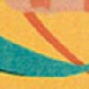 Saia Saída de Praia Midi em Viscose, FRUTA DE PALMA, swatch.