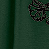 Blusa T-shirt Com Estampa Em Malha De Algodão Penteado, VERDE COOPER, swatch.